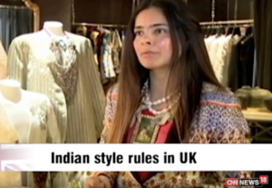 Neishaa Gharat features in CNN-News18 UK Edition 2.0,